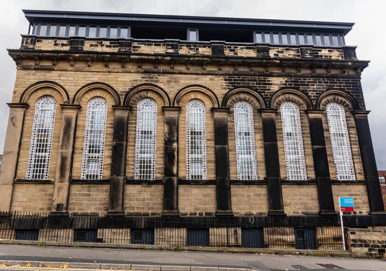 Lux Duplex Apartment 19Th Century Chapel Wakefield Centre Luaran gambar